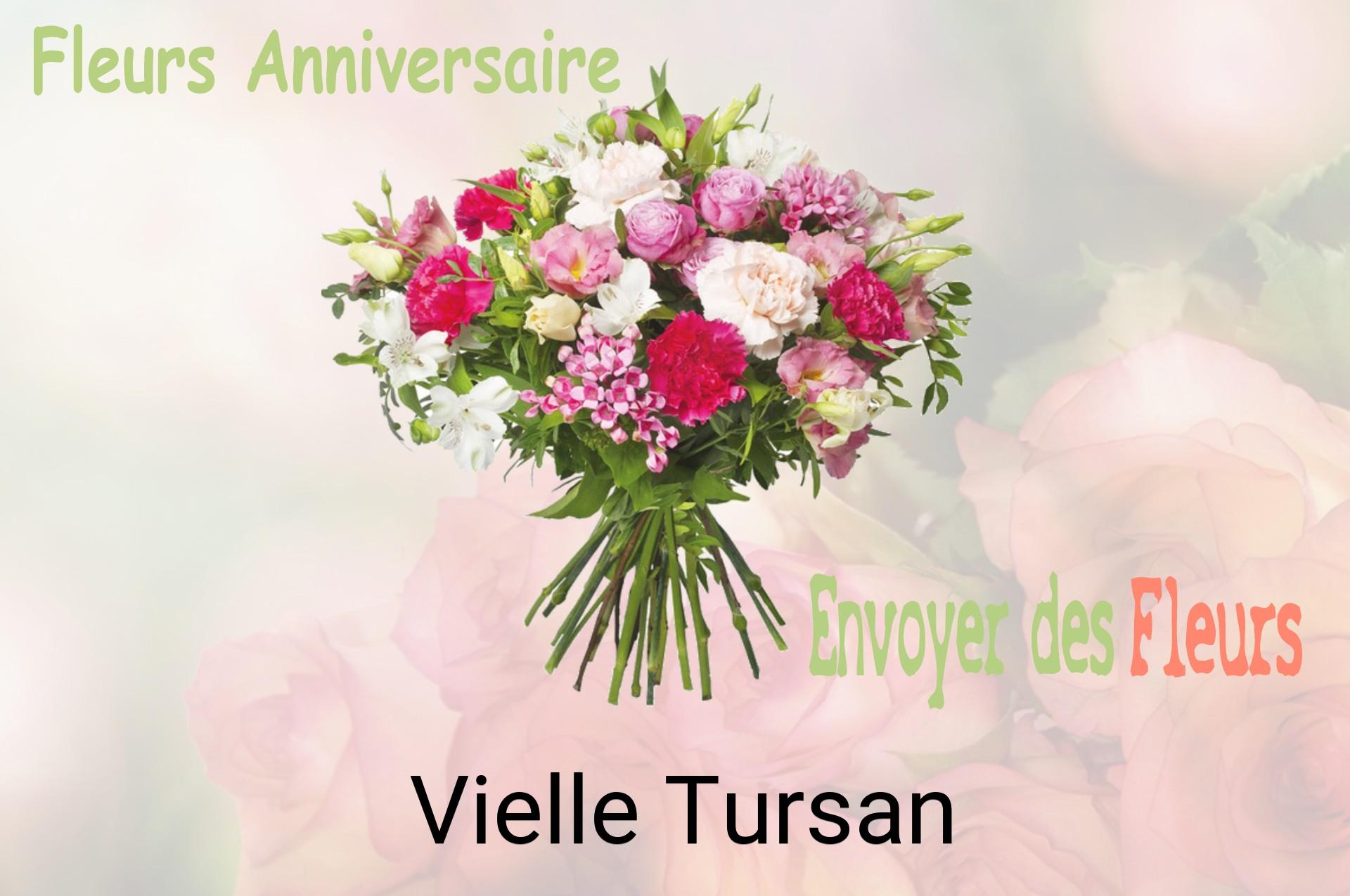 Bouquet de fleurs d’anniversaire livré à Vielle-Tursan